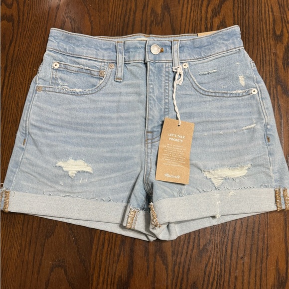 Madewell High Rise Denim shorts - Picture 2 of 4